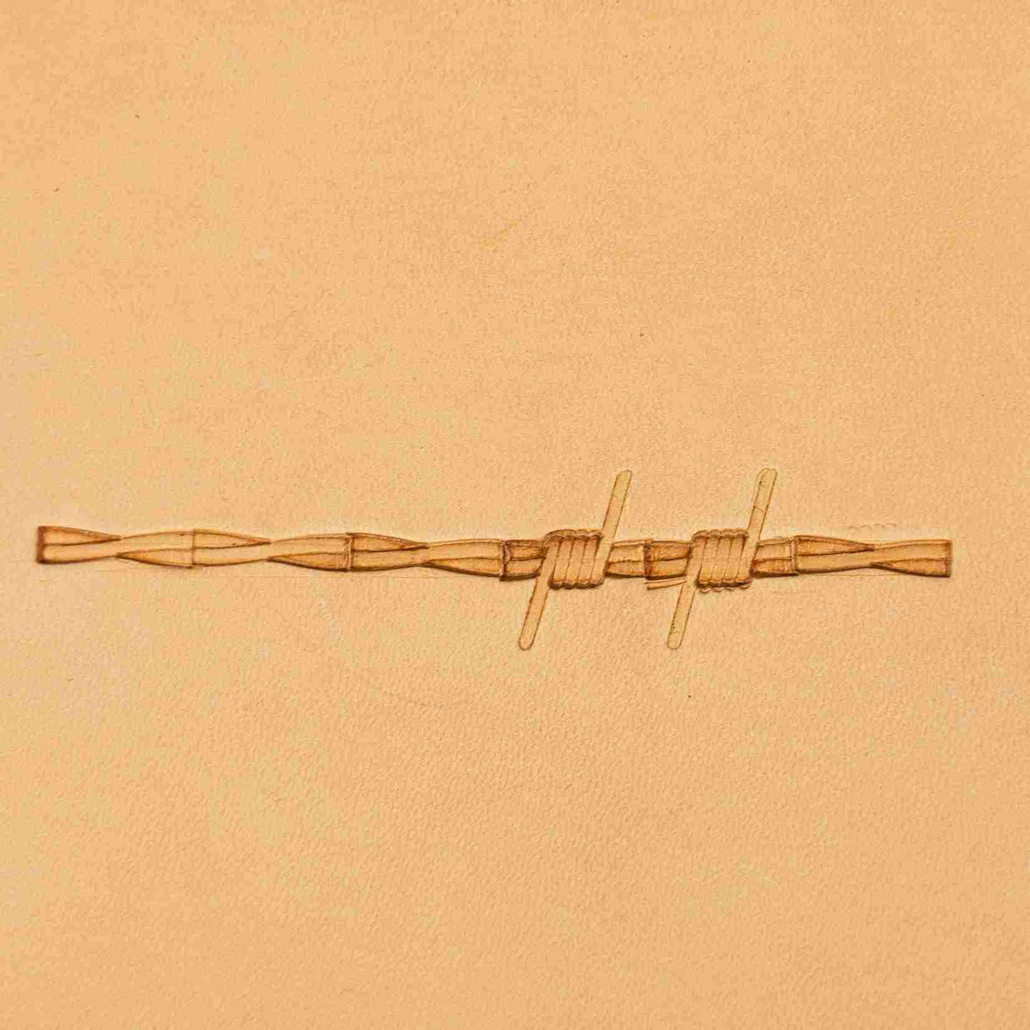 LT247 Barbed Wire Leather Stamping Tool– Barbed Wire 13x3mm (1/2" x 1/8")