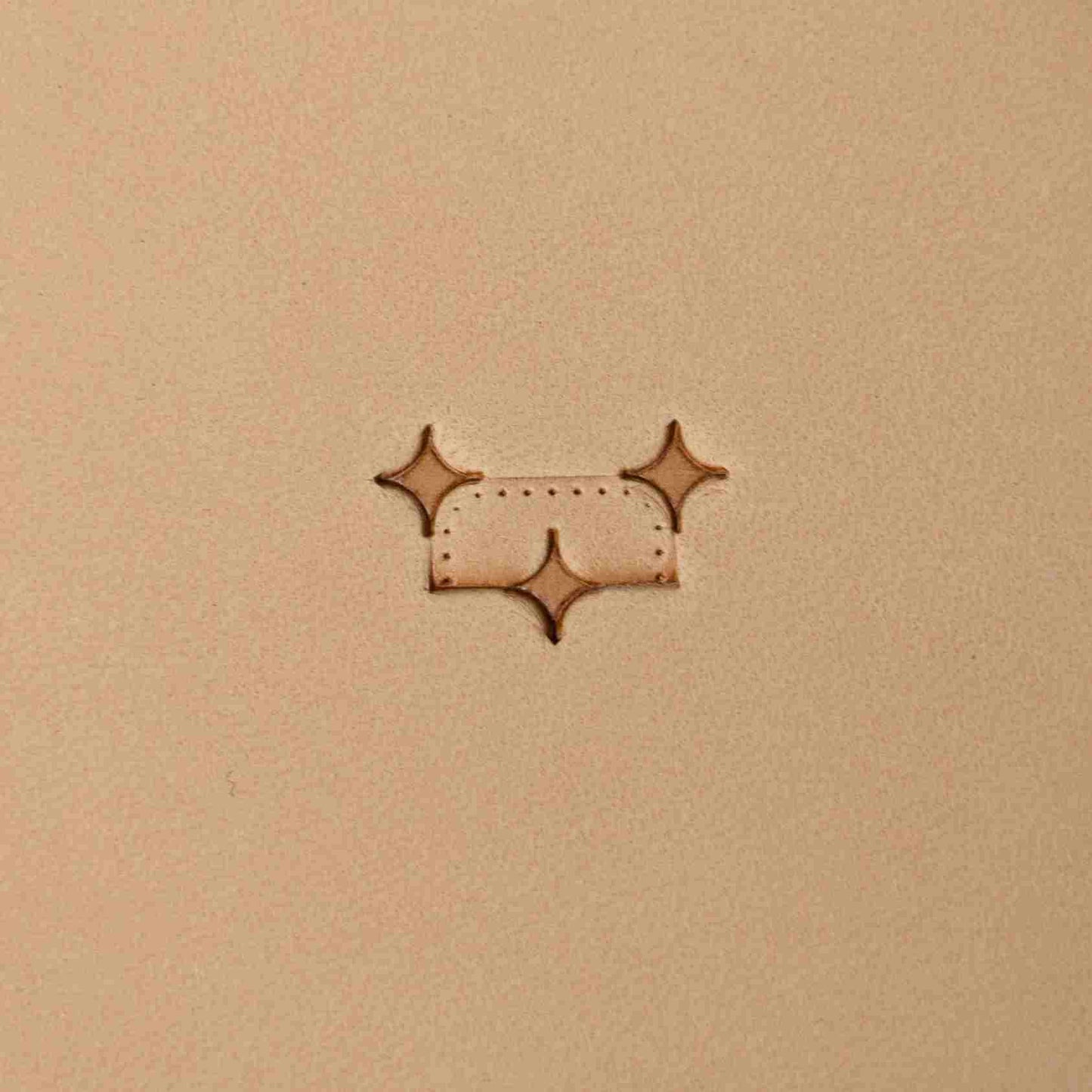 LT273 Star Tiles Leather Stamping Tool– Star Tiles 18x11mm (5/7" x 7/16")