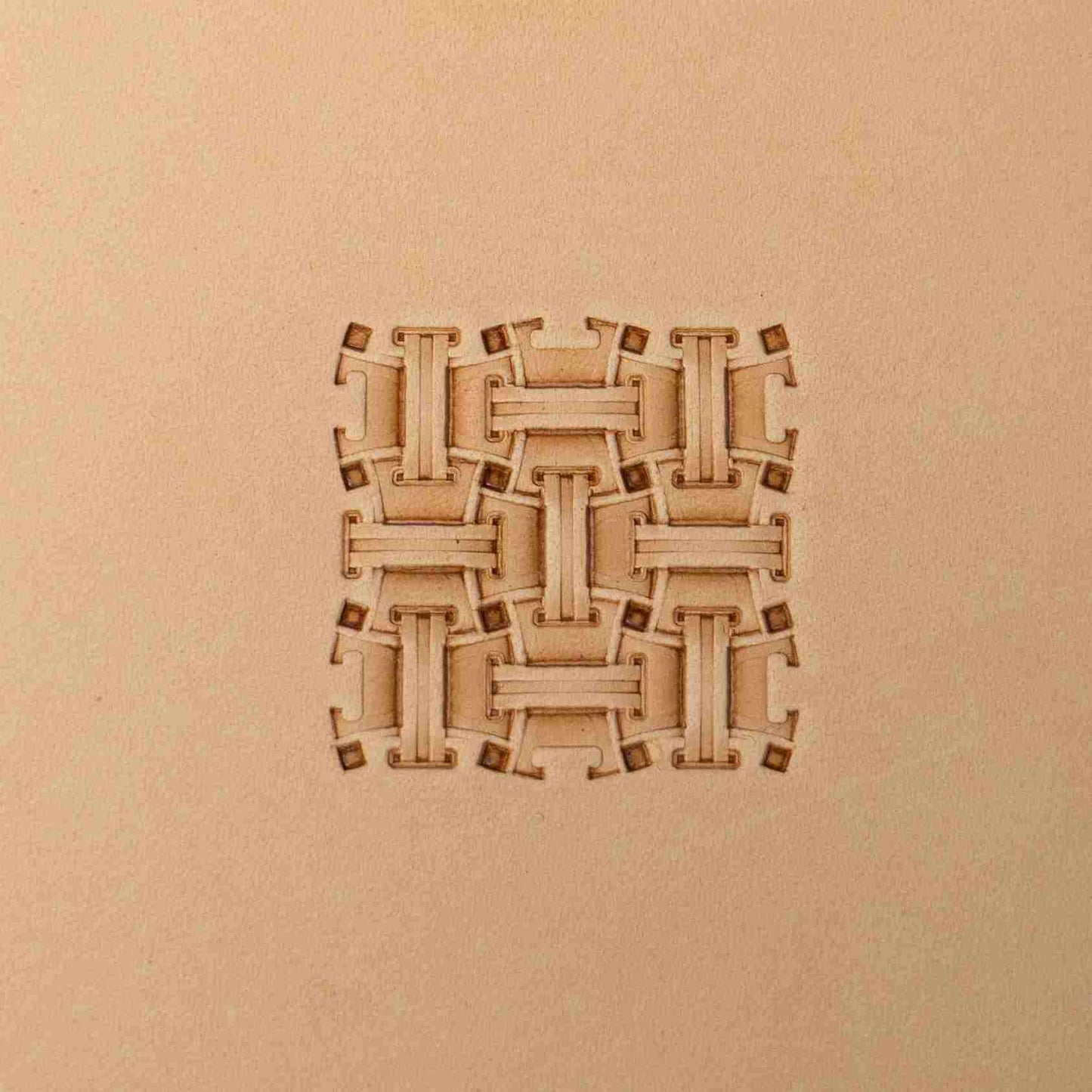 LT274 Basket Weave Leather Stamping Tool– Basket Weave 15x13mm (7/12" x 1/2")