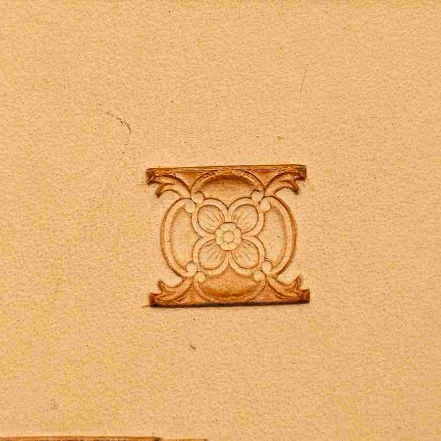 LT294 Floral Border Leather Stamping Tool– Floral Border 14x12mm (5/9" x 7/15")