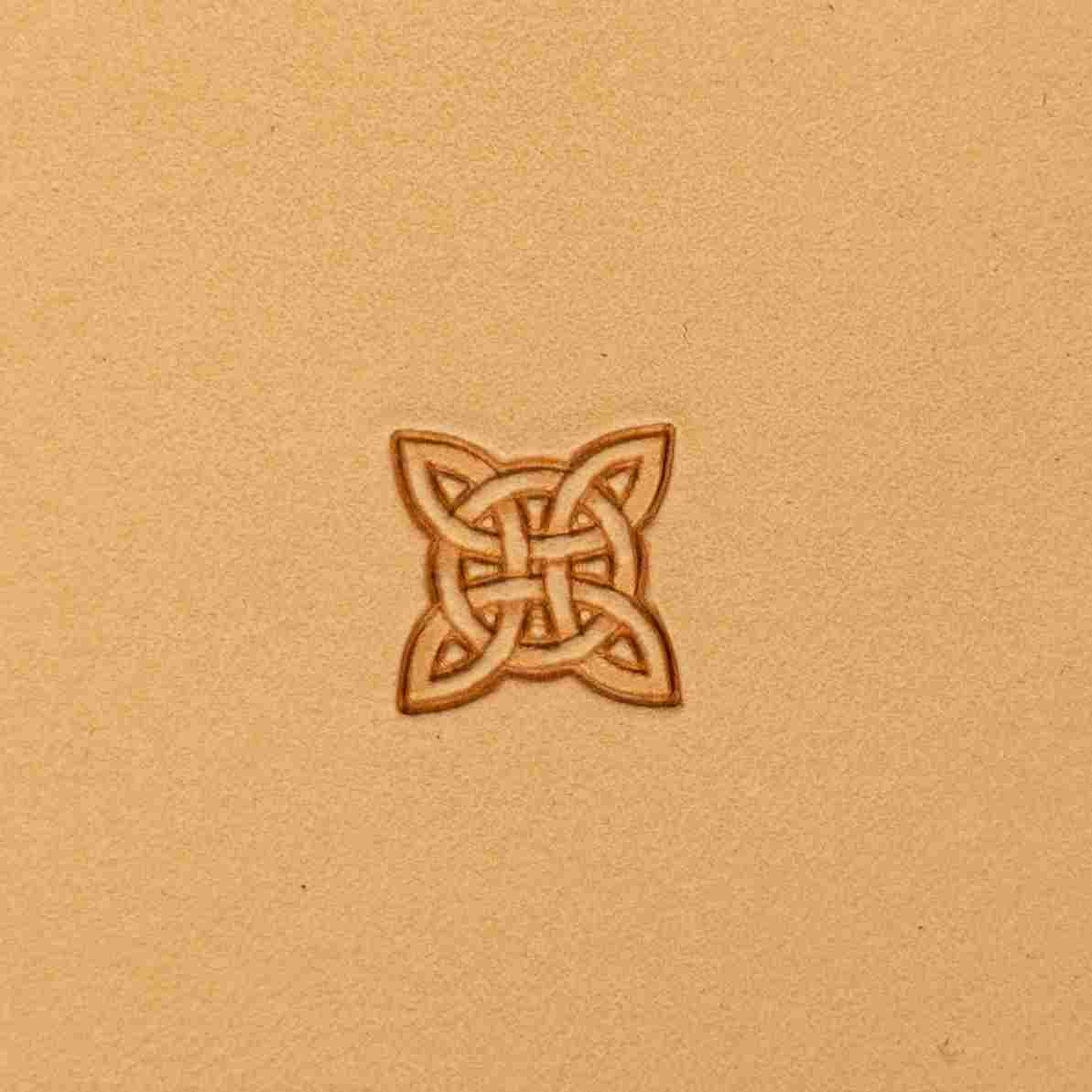 LT310 Geometric Leather Stamping Tool–Celtic Knot Geometric 18x18mm (5/7" x 5/7")