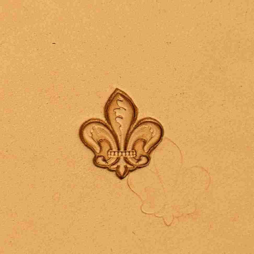 LT332 Fleur Leather Stamping Tool– Fleur 15x14mm (7/12" x 5/9")