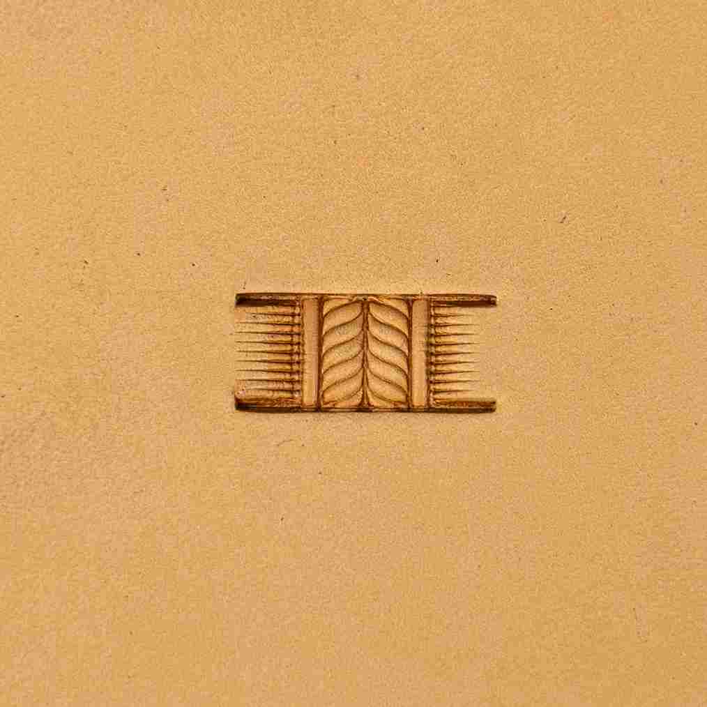 LT345 Basket Weave Leather Stamping Tool–Diamond Style Basket Weave 16x7mm (5/8" x 3/11")
