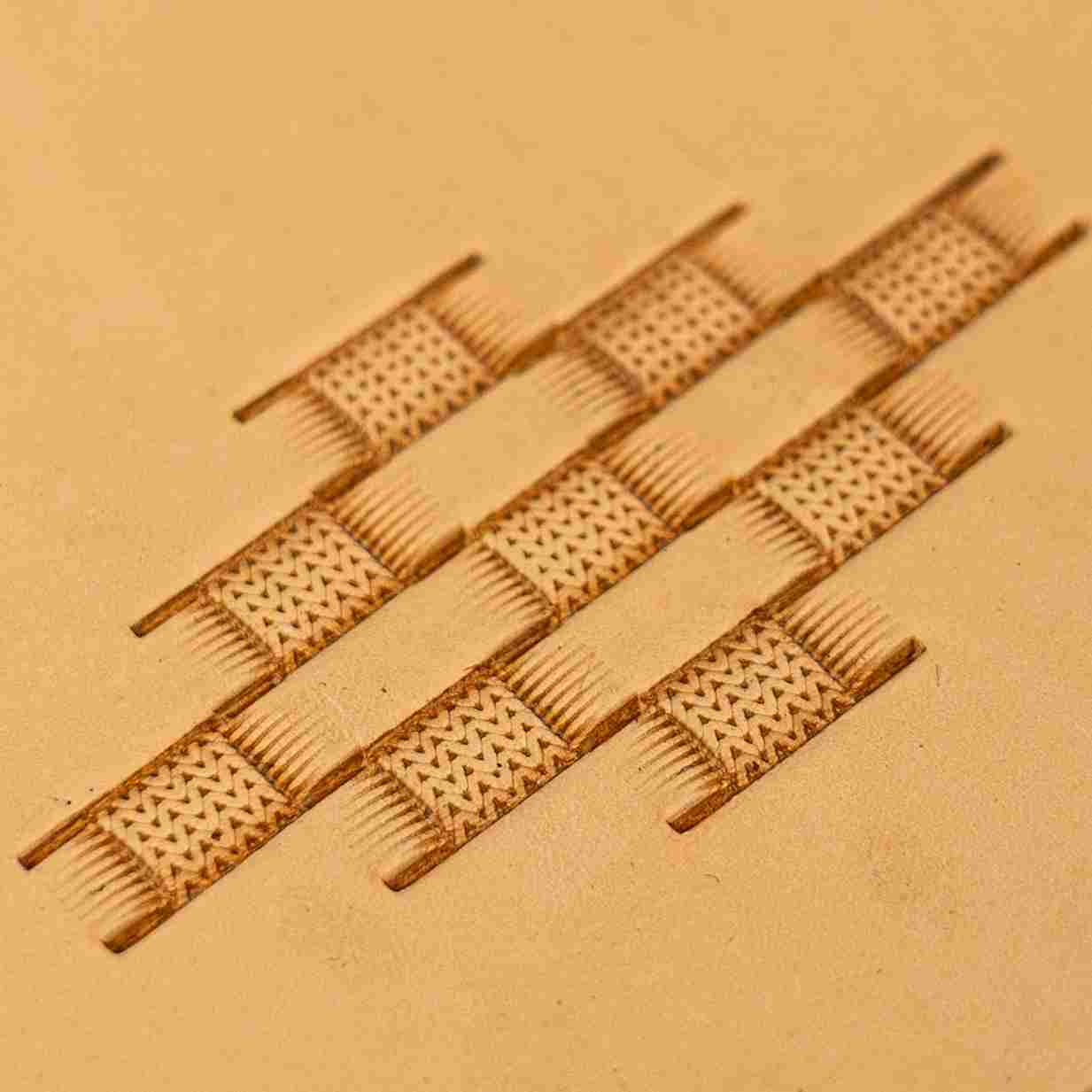LT348 Premium Leather Stamping Tools for Professional Crafters-16x7mm size