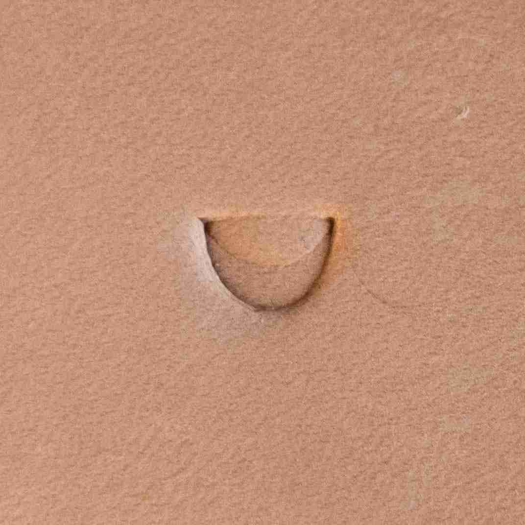 LT285 Half Moon Leather Stamping Tool– Half Moon 7x5mm (3/11" x 1/5")