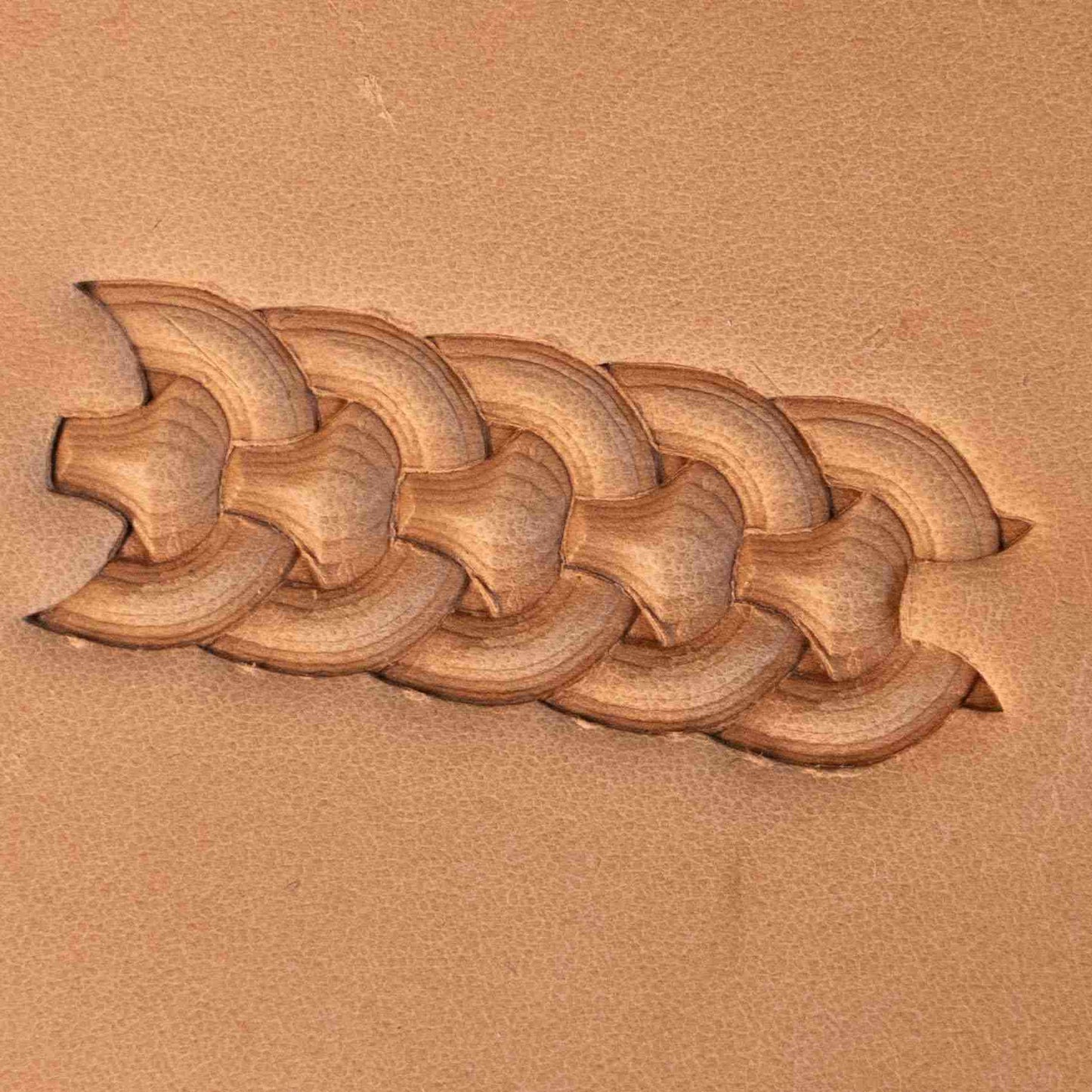 LT415 Basket Weave Leather Stamping Tool– Basket Weave 12x15mm (7/15" x 7/12")