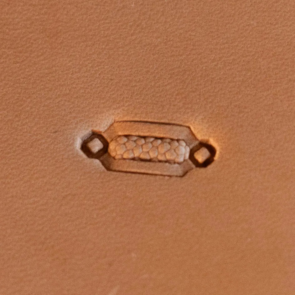 LT530 Geometric Leather Stamping Tool–Honeycomb Link Geometric
