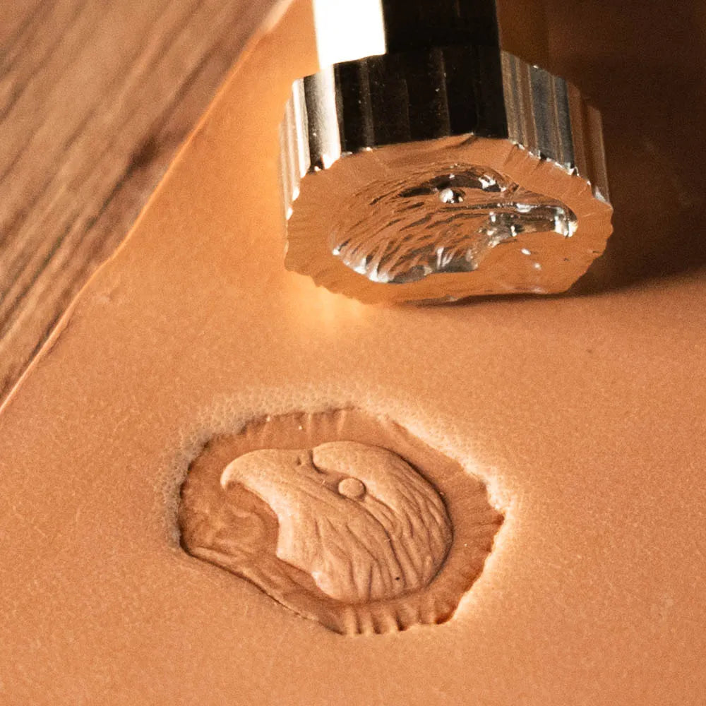 LT641 Eagle Leather Stamping Tool–Bold Head Eagle 18x14mm (5/7" x 5/9")