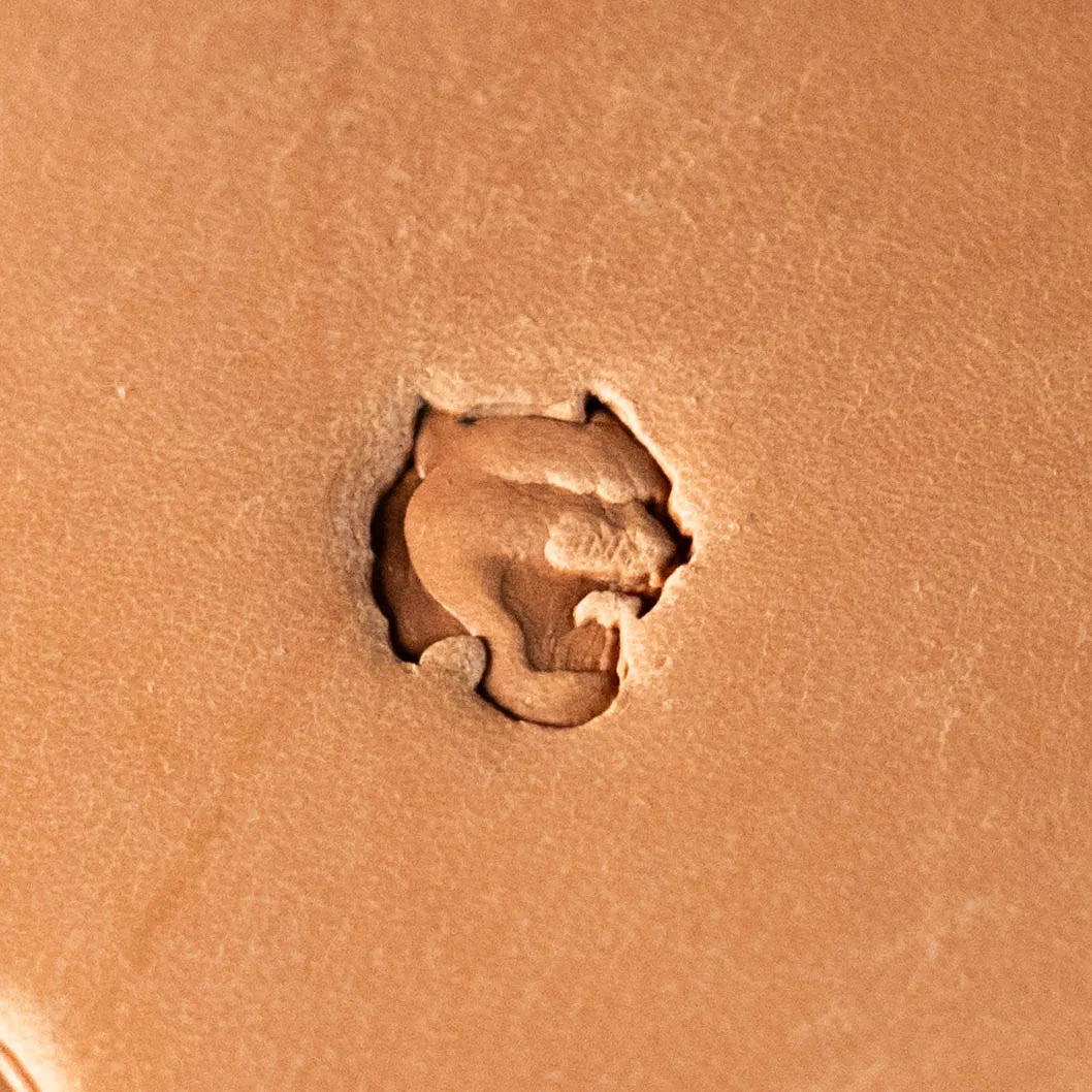 LT636 Lion Leather Stamping Tool–Roaring Head Lion 13x15mm (1/2" x 7/12")