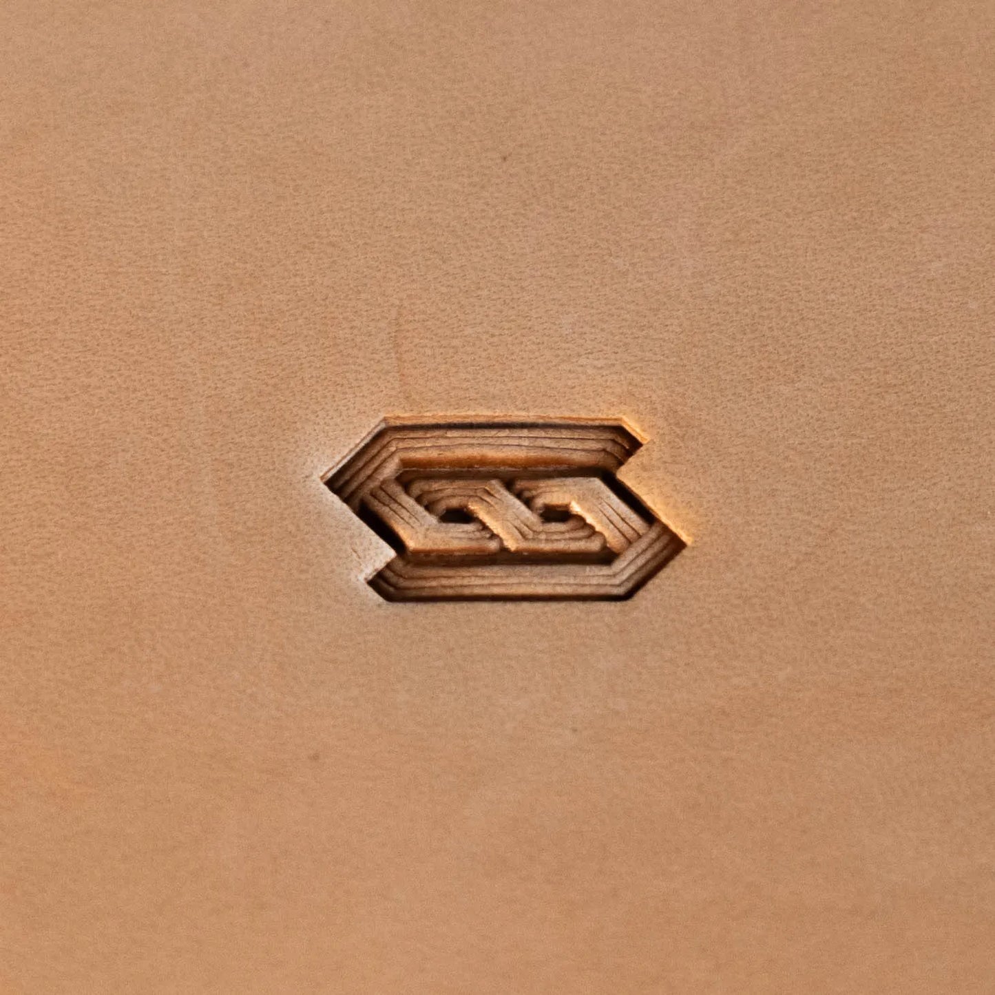 LT517 Geometric Leather Stamping Tool–Chain Link Geometric 20x10mm (11/14" x 2/5")