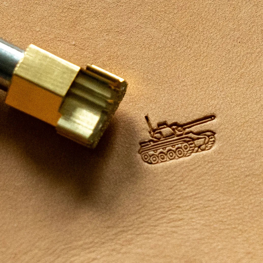 LT809 Pattern Leather Stamping Tool for Professional Crafters – Tank Pattern 15x9mm (7/12" x 5/14")