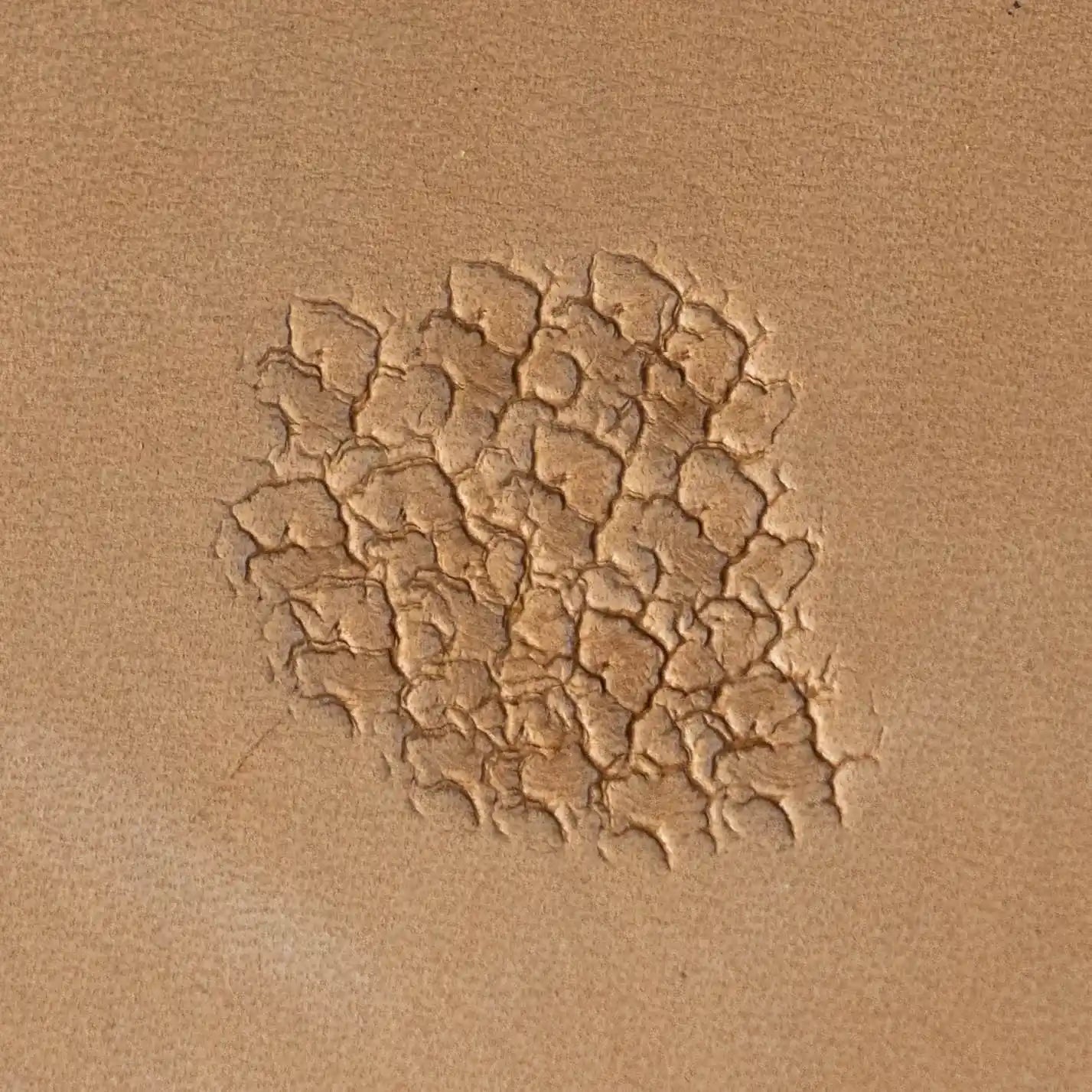 LT750 Cracked Texture Leather Stamping Tool– Cracked Texture 16x16mm (5/8x5/8")