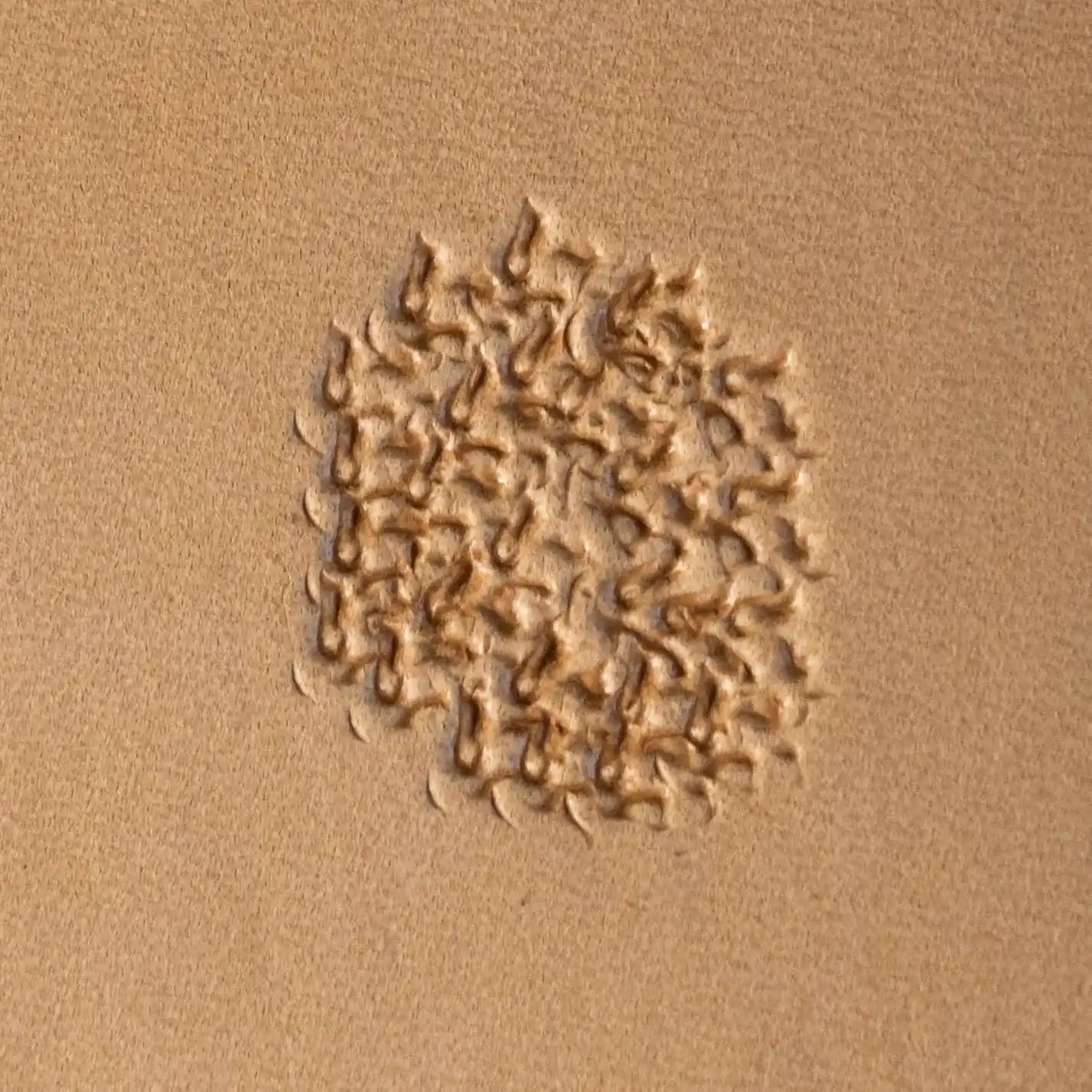 LT768 Textured Leather Stamping Tool–Cluster Textured 10x10mm (2/5" x 2/5")