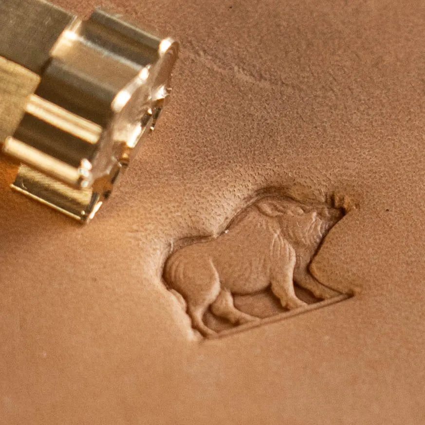 LT664 Wild Boar Leather Stamping Tool– Wild Boar 17x12mm (2/3" x 7/15")