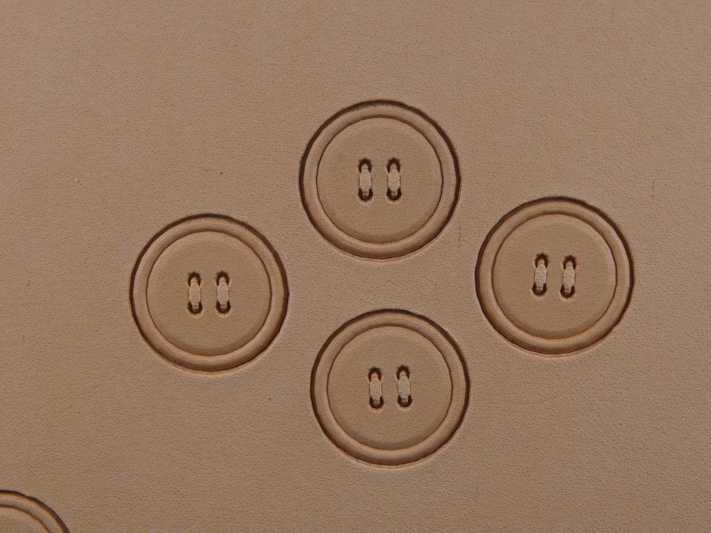 LT012 Geometric Leather Stamping Tool–Button Style Geometric 15x15mm (9/16"x9/16")