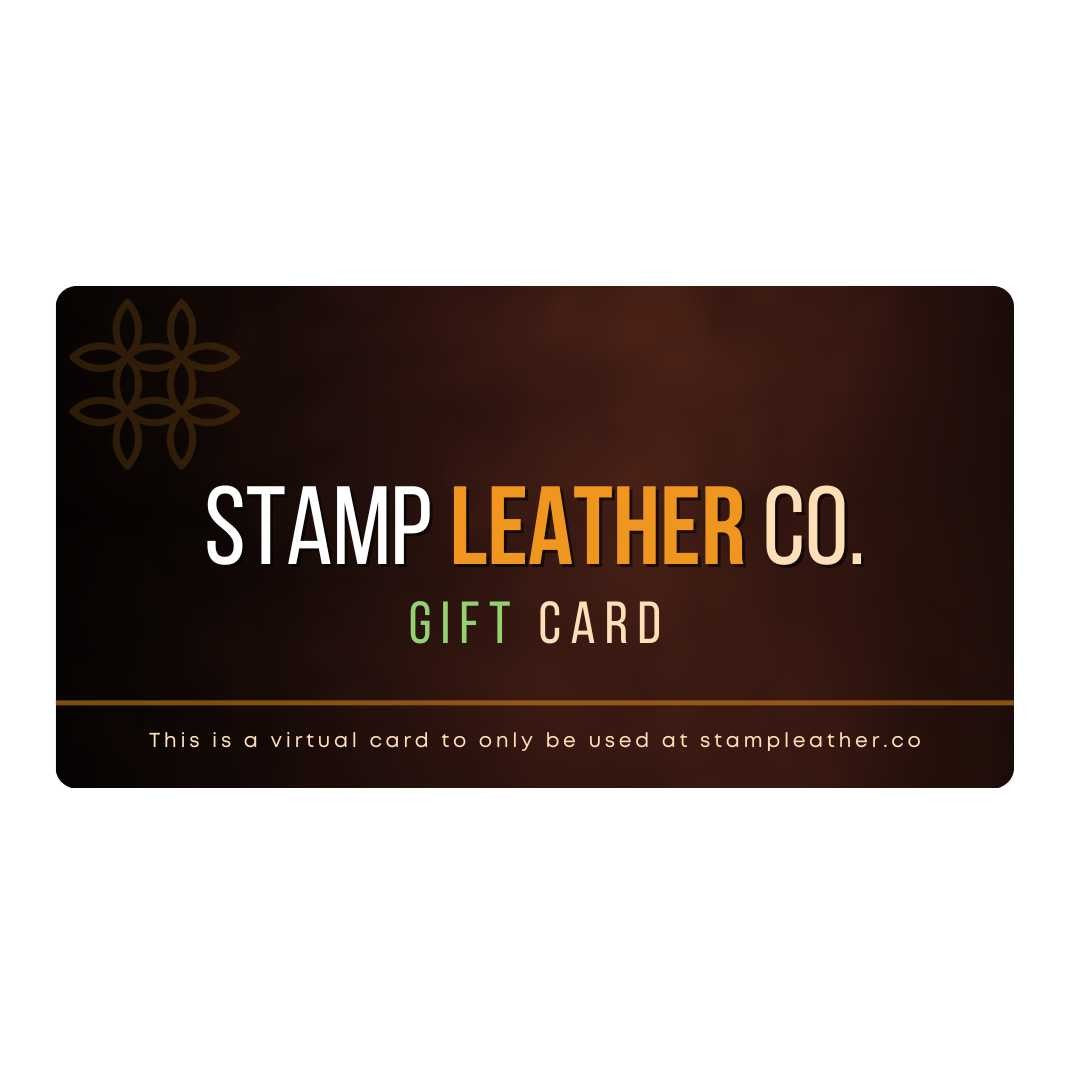 Gift card - StampLeatherCo