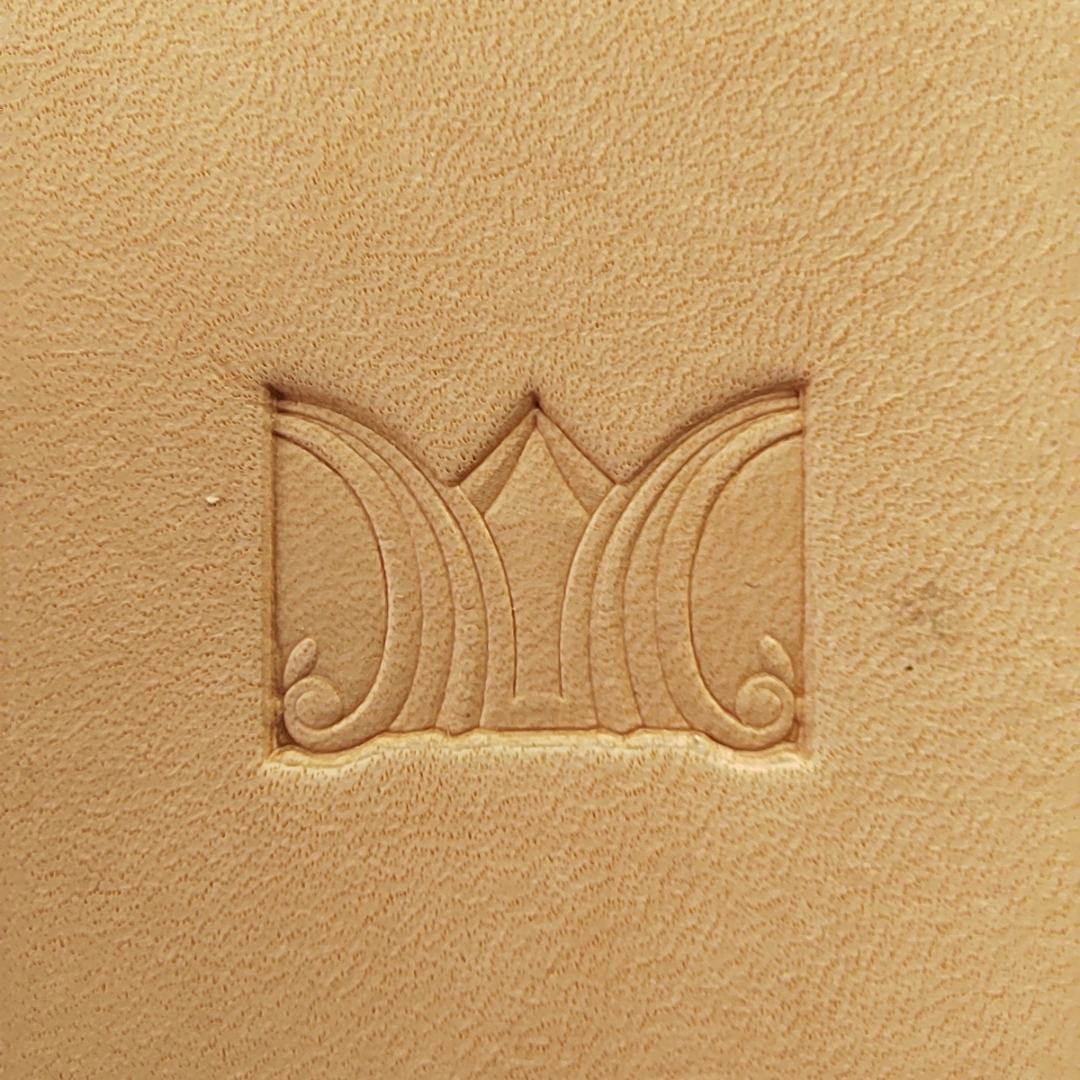 Art Deco Geometric Leather Stamp – LT053