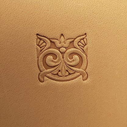 Scrollwork Shape Leather Stamp – LT071