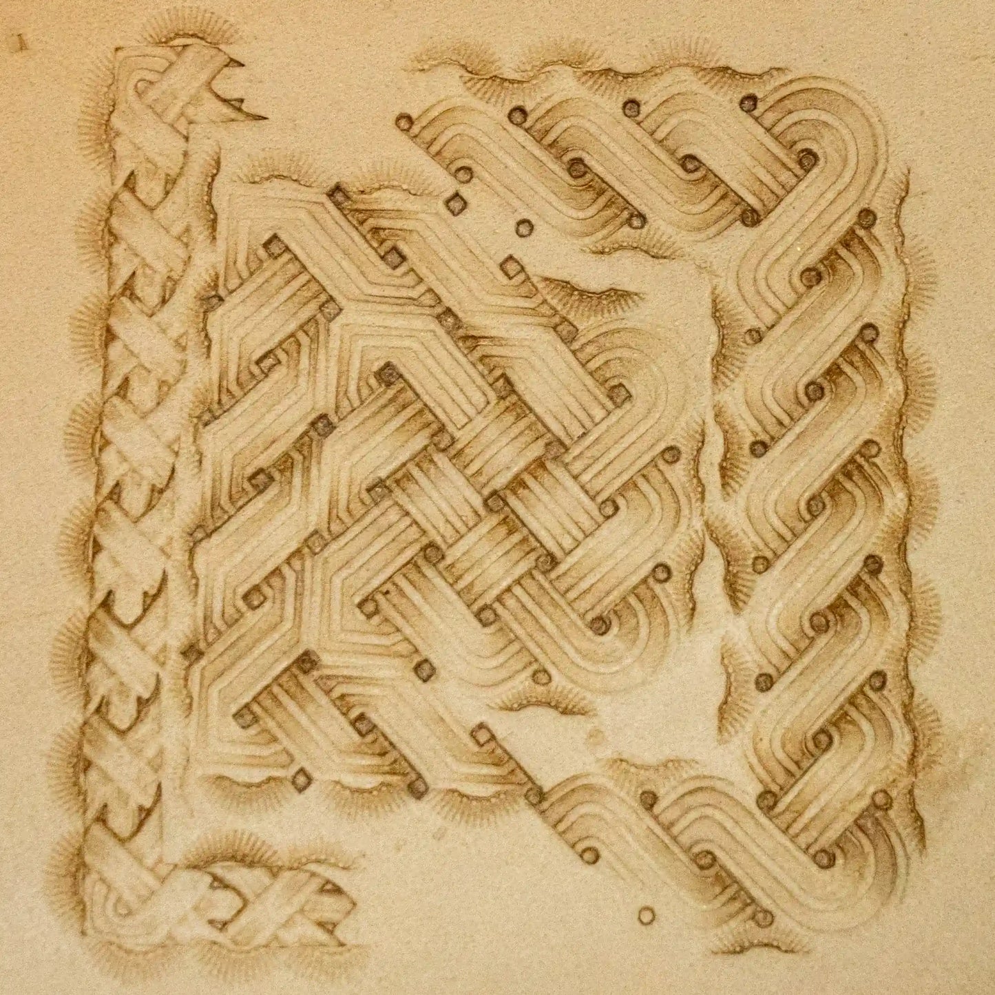 13 Stamps -The Celtic Knot Builder: Modular Solid Brass Stamp Set