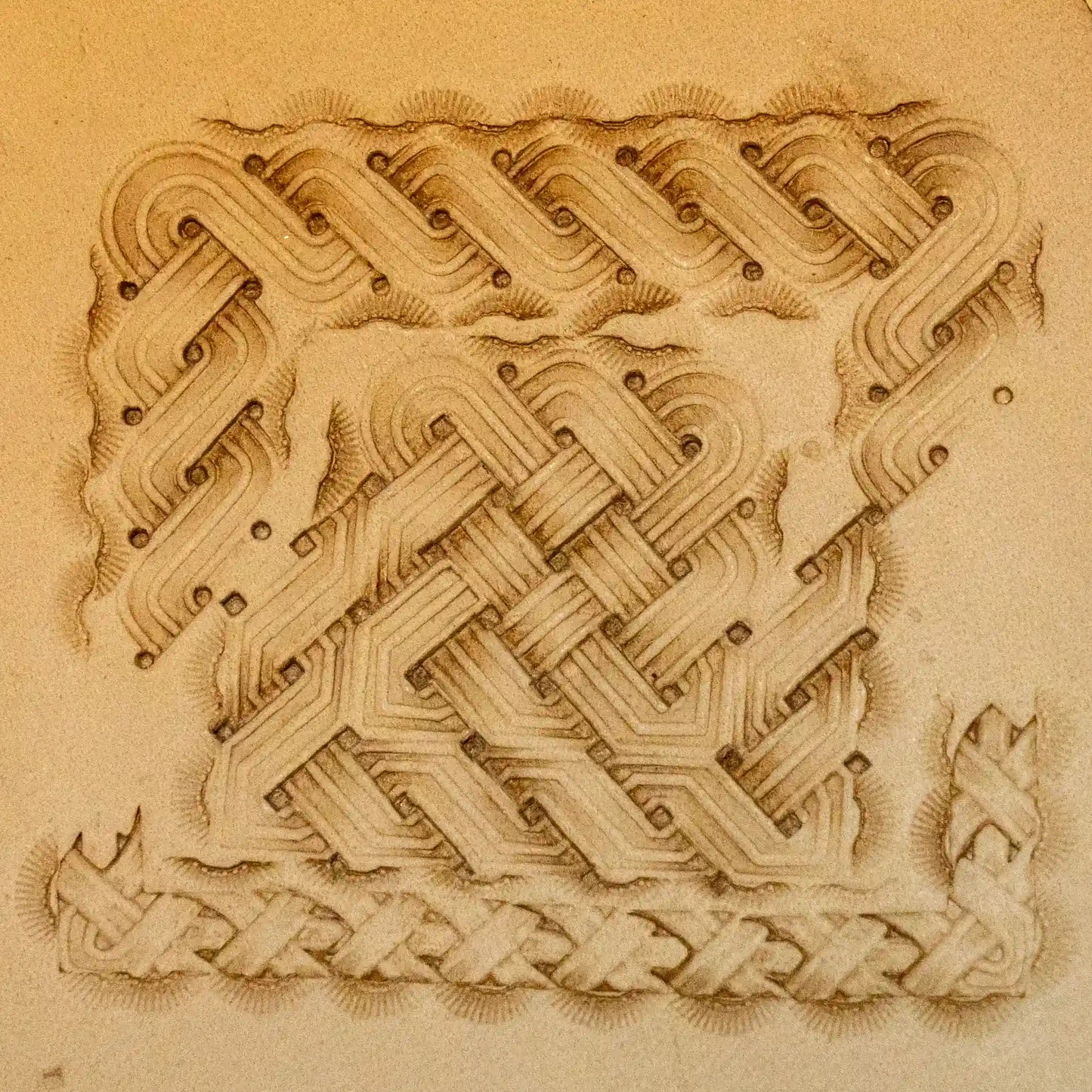 13 Stamps -The Celtic Knot Builder: Modular Solid Brass Stamp Set