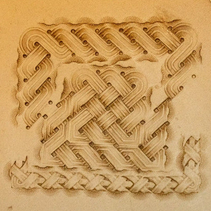 13 Stamps -The Celtic Knot Builder: Modular Solid Brass Stamp Set