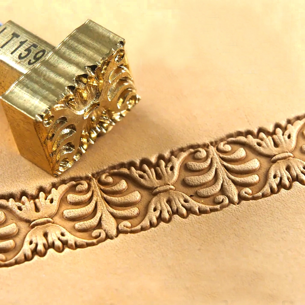Pattern Leather Stamp – Ornate Border