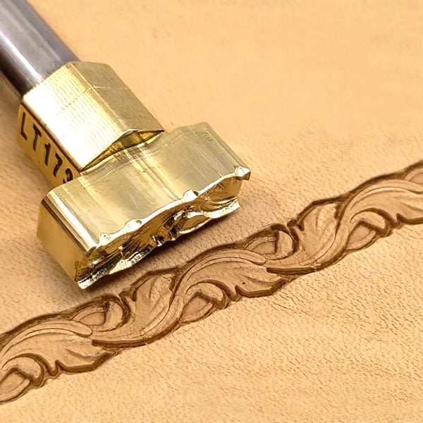 Leaf Leather Stamp – Border Pattern