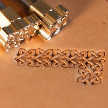 LT502 Border and Corner Premium Leather Stamping Tools for Professional Crafters-12x12mm size