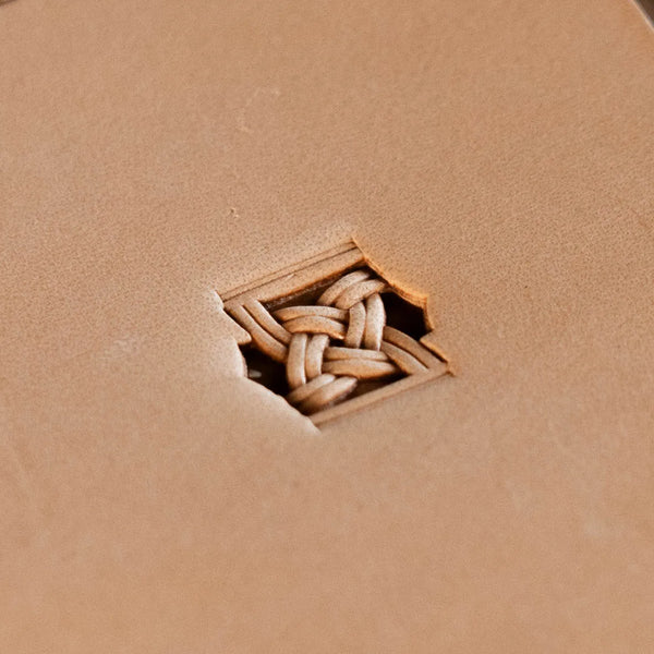 Basket Weave Leather Stamp – Celtic Knot