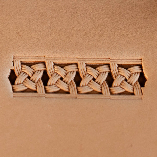 Basket Weave Leather Stamp – Celtic Weave