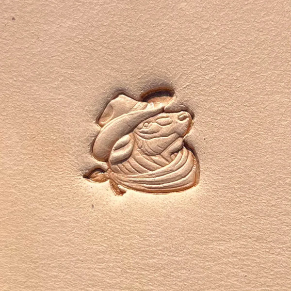 Cow Leather Stamp – Cowboy Bandana