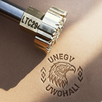Custom Leather Stamp – Your Logo or Design in Brass