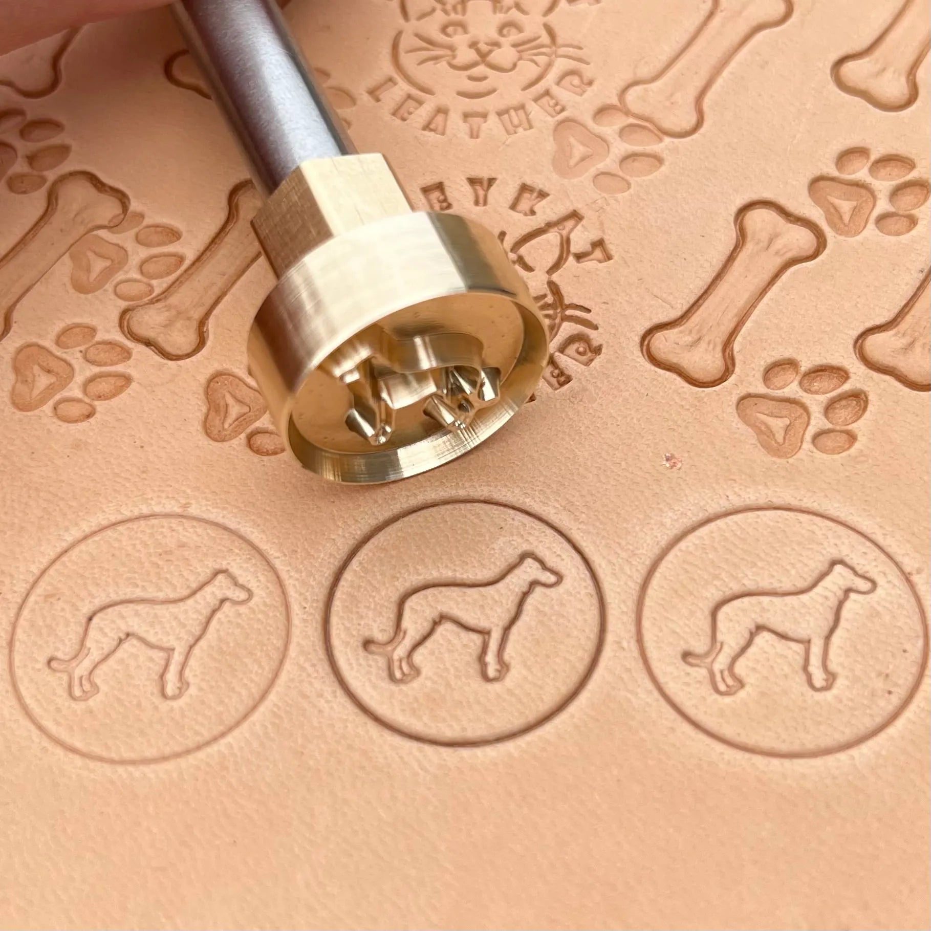Custom Leather Stamp - Personalized Designs for Crafters & Workers ...