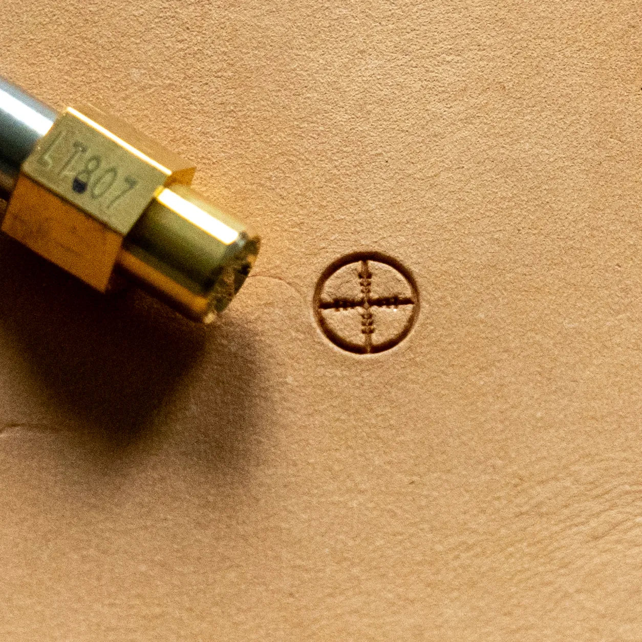 LT807 Geometric Leather Stamping Tool for Professional Crafters – Target Geometric 8x8mm (5/16" x 5/16")