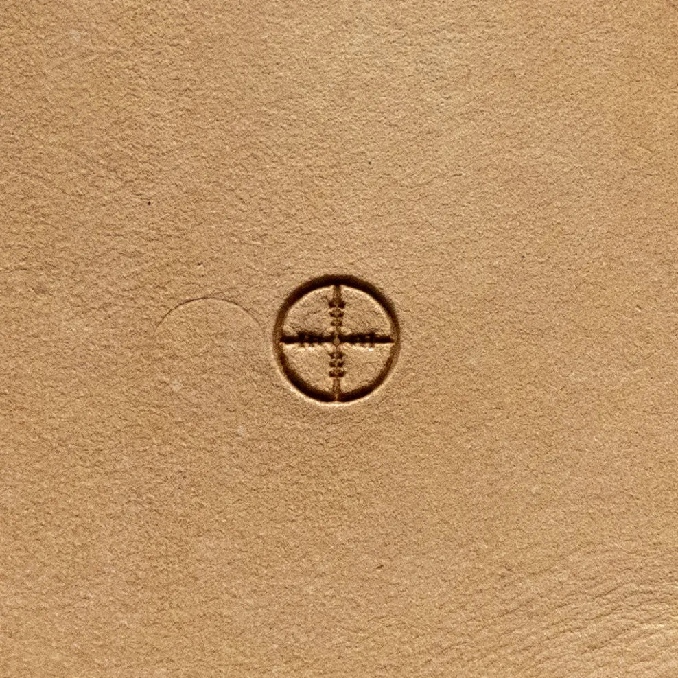 LT807 Geometric Leather Stamping Tool for Professional Crafters – Target Geometric 8x8mm (5/16" x 5/16")
