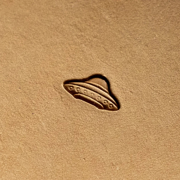 LT751 Pattern Leather Stamping Tool for Professional Crafters – UFO Spaceship Pattern 18x18mm (5/7" x 5/7")