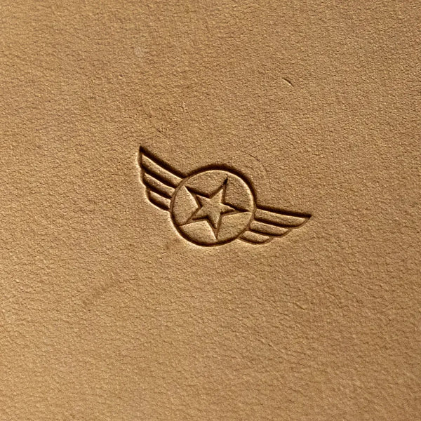 LT812 Geometric Leather Stamping Tool for Professional Crafters – Winged Star Geometric 21x10mm (5/6" x 2/5")