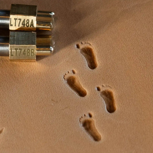 Footprint Leather Stamp – Baby Steps