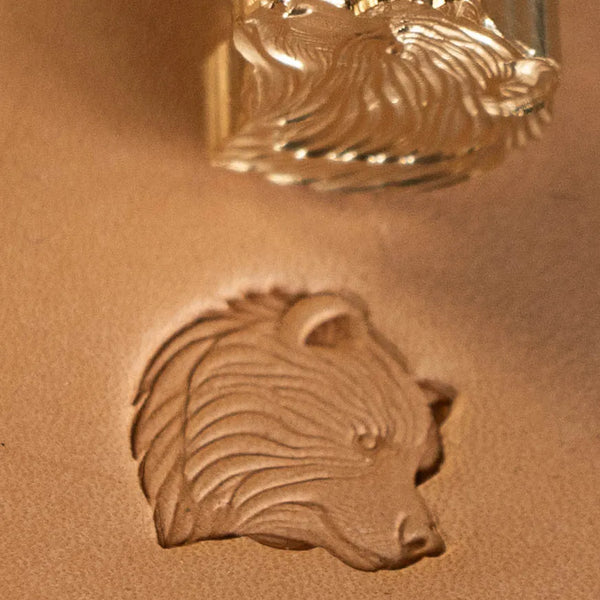 Bear Leather Stamp – Noble Head