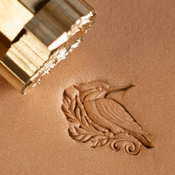 Bird Leather Stamp – Branch Design