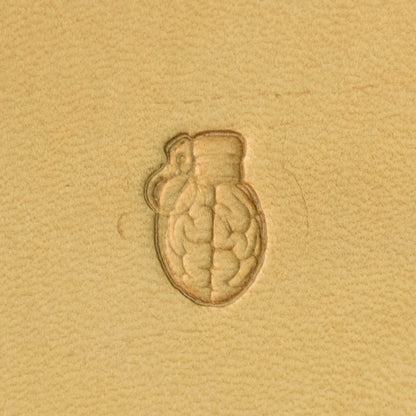 LT722 Brain Grenade Leather Stamping Tool– Brain Grenade 10x15mm (2/5" x 7/12")