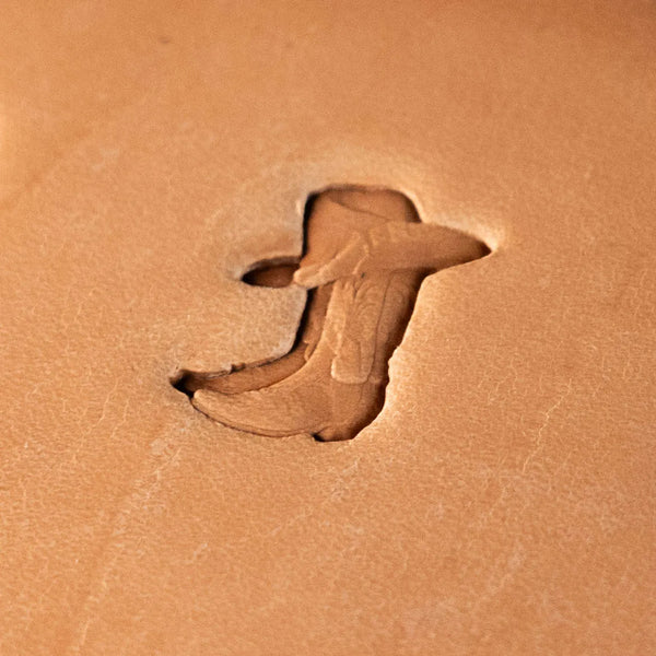 Pattern Leather Stamp – Cowboy Boot