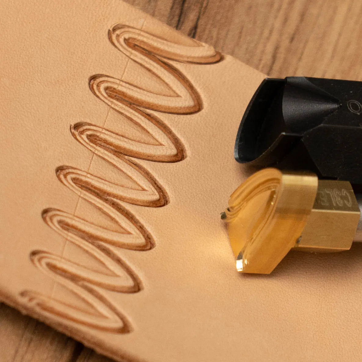 C3LE1 Decorative Brass Edge Cutter Stamp – 11x21mm