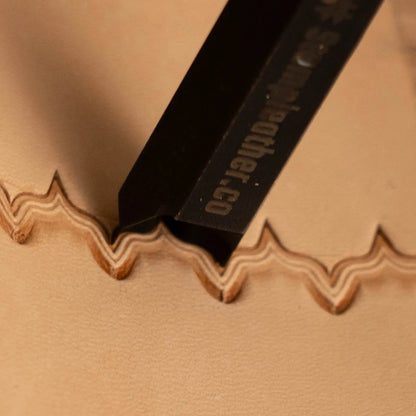 C5LE1 Decorative Brass Edge Cutter Stamp – 16x18mm
