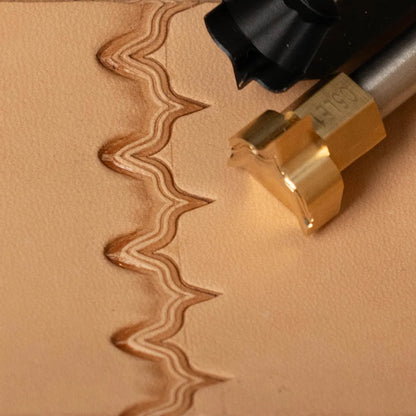 C5LE1 Decorative Brass Edge Cutter Stamp – 16x18mm