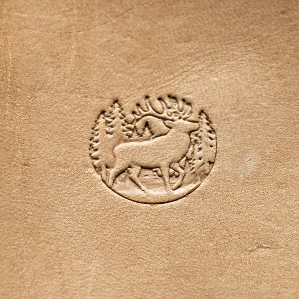 LT797 Deer Leather Stamping Tool for Professional Crafters – Forest Scene Deer 20x19mm (11/14" x 3/4")
