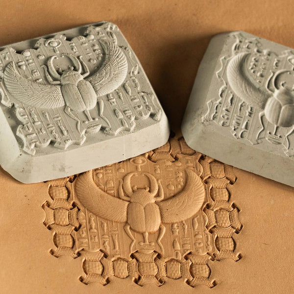 BP101 Scarab 3D Leather Molds-70x60mm(2 3/4" x 2 3/8")