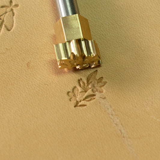 LT713 Flower Leather Stamping Tool for Professional Crafters – Petite Blossom Flower 12x19mm (7/15" x 3/4")