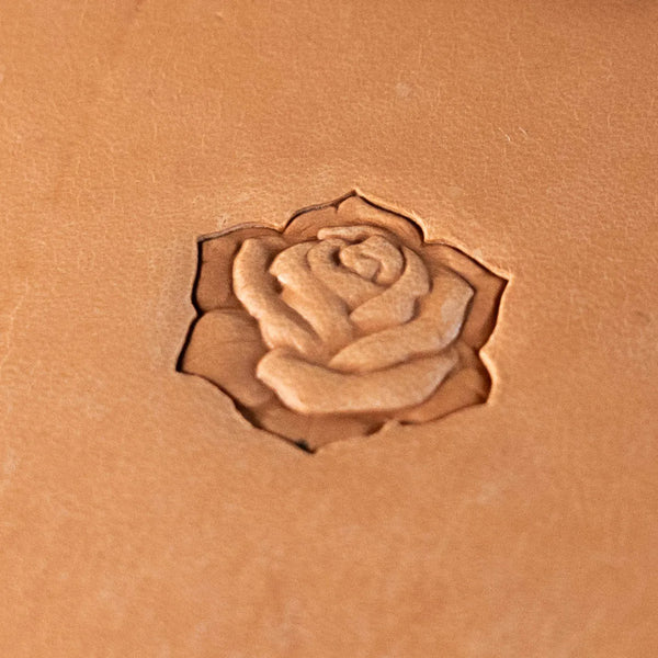 Rose Leather Stamp – Classic Blossom