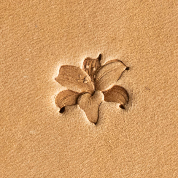 Flower Leather Stamp – Lily Blossom